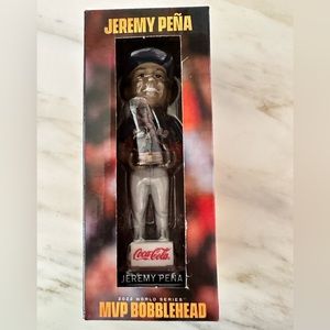 NIB Jeremy Peña 2022 World Series MVP Bobblehead Houston Astros
